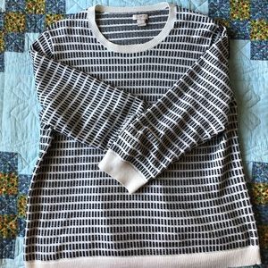 J Crew 3/4-length sleeved top